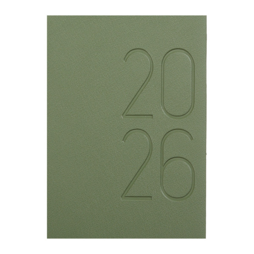 Тижневик Buromax датований 2026 MORANDI STYLE, А5 зелений (BM.21135-04)
