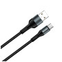 Дата кабель USB 2.0 AM to USB-C 1.0m nylon black ColorWay (CW-CBUC045-BK) Дата кабель USB 2.0 AM to USB-C 1.0m nylon black ColorWay (CW-CBUC045-BK)