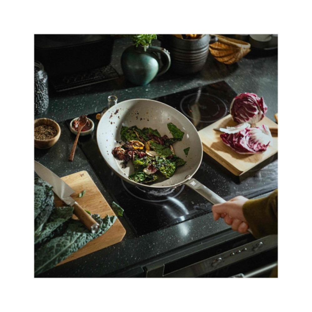 Сковорода Fiskars Вок Norden 28cm з мінеральним покриттям (1067636)