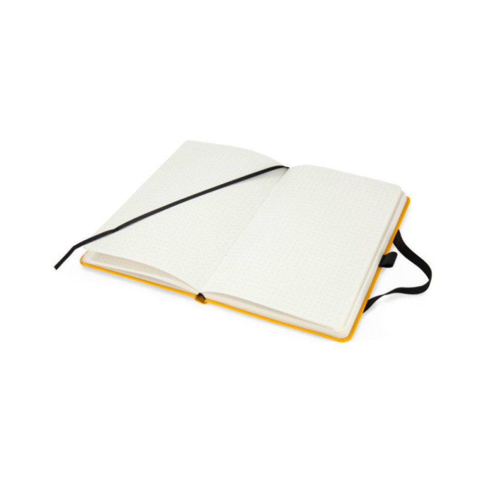 Книга записна Axent Partner 125х195 мм в точку 96 аркушів Жовта (8306-08-A)