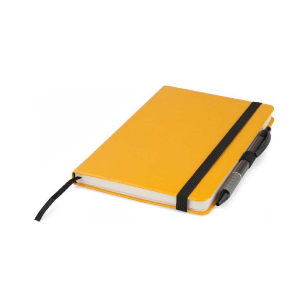 Книга записна Axent Partner 125х195 мм в точку 96 аркушів Жовта (8306-08-A)