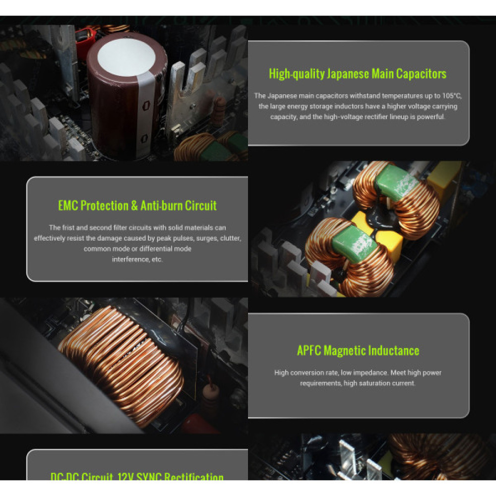 GAMEMAX RGB 1050G WH