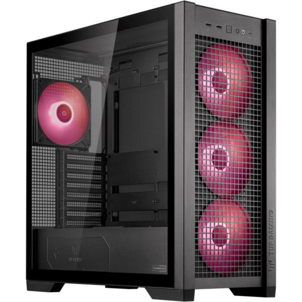 Корпус для ПК ASUS TUF Gaming GT302 ARGB Black (90DC00I0-B19000)
