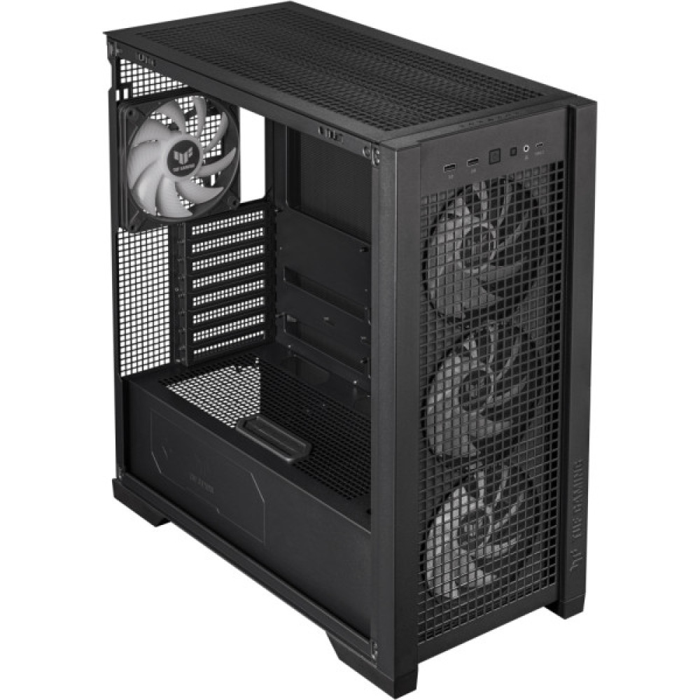 Корпус для ПК ASUS TUF Gaming GT302 ARGB Black (90DC00I0-B19000)