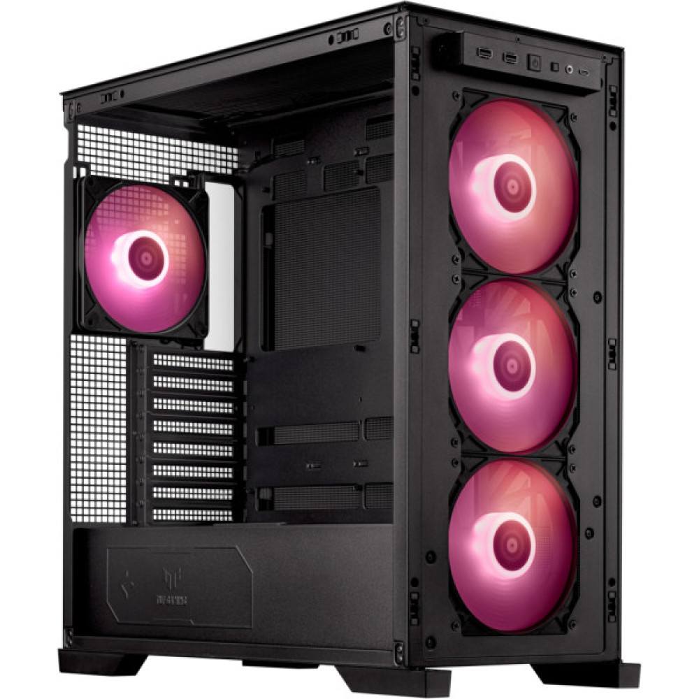 Корпус для ПК ASUS TUF Gaming GT302 ARGB Black (90DC00I0-B19000)