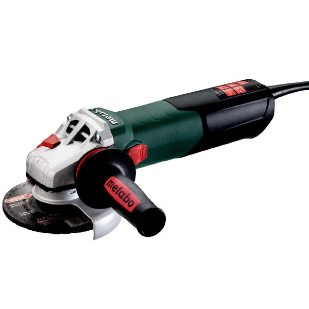 Шліфмашина кутова Metabo WEVA 15-125 Quick 125мм 1550Вт 2800-11000об·хв 2.5кг