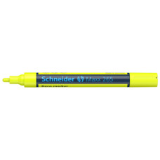 Маркер Schneider MAXX 265 крейдовий 2-3 мм, жовтий (S126505)