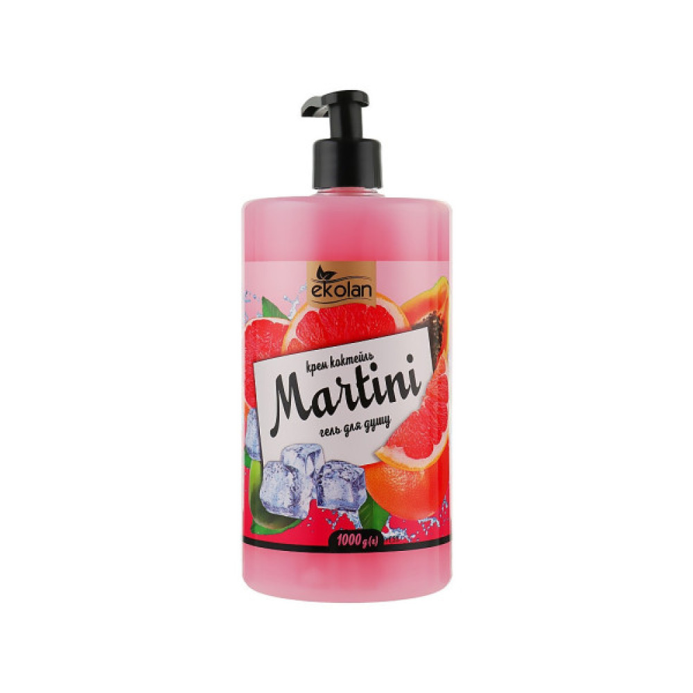 Гель для душу Ekolan Martini Крем-коктейль 1000 г (4820217131702)