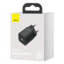 Зарядний пристрій Baseus Super Si Quick Charger 1C 25W Black (CCSP020101) Зарядний пристрій Baseus Super Si Quick Charger 1C 25W Black (CCSP020101)