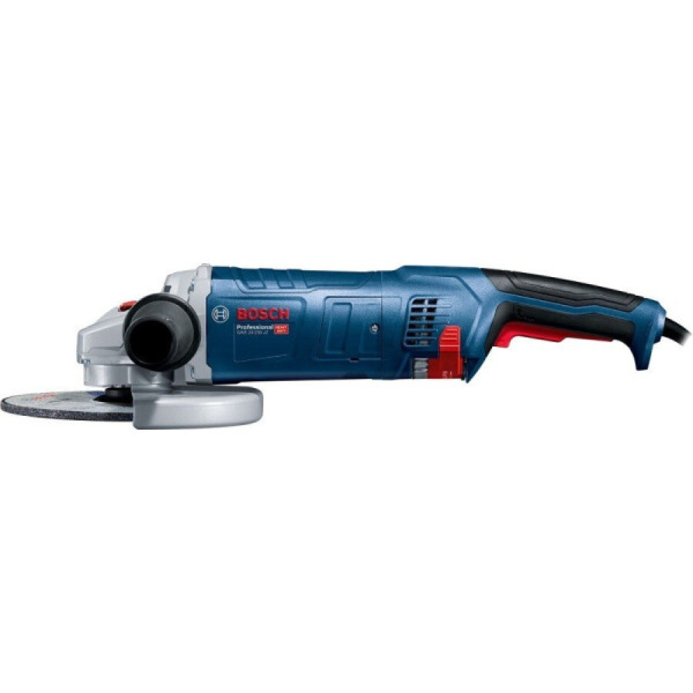 Шліфмашина кутова Bosch Professional GWS 24-230 JZ 230мм 2400Вт 6500об/хв 5.8кг плавн. пуск із системою захисту від пилу Cyclone Tech