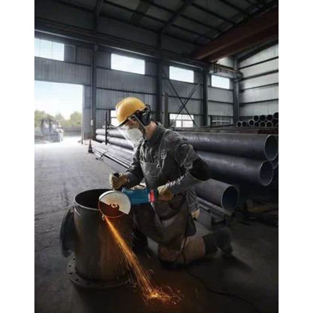 Шліфмашина кутова Bosch Professional GWS 24-230 JZ 230мм 2400Вт 6500об/хв 5.8кг плавн. пуск із системою захисту від пилу Cyclone Tech