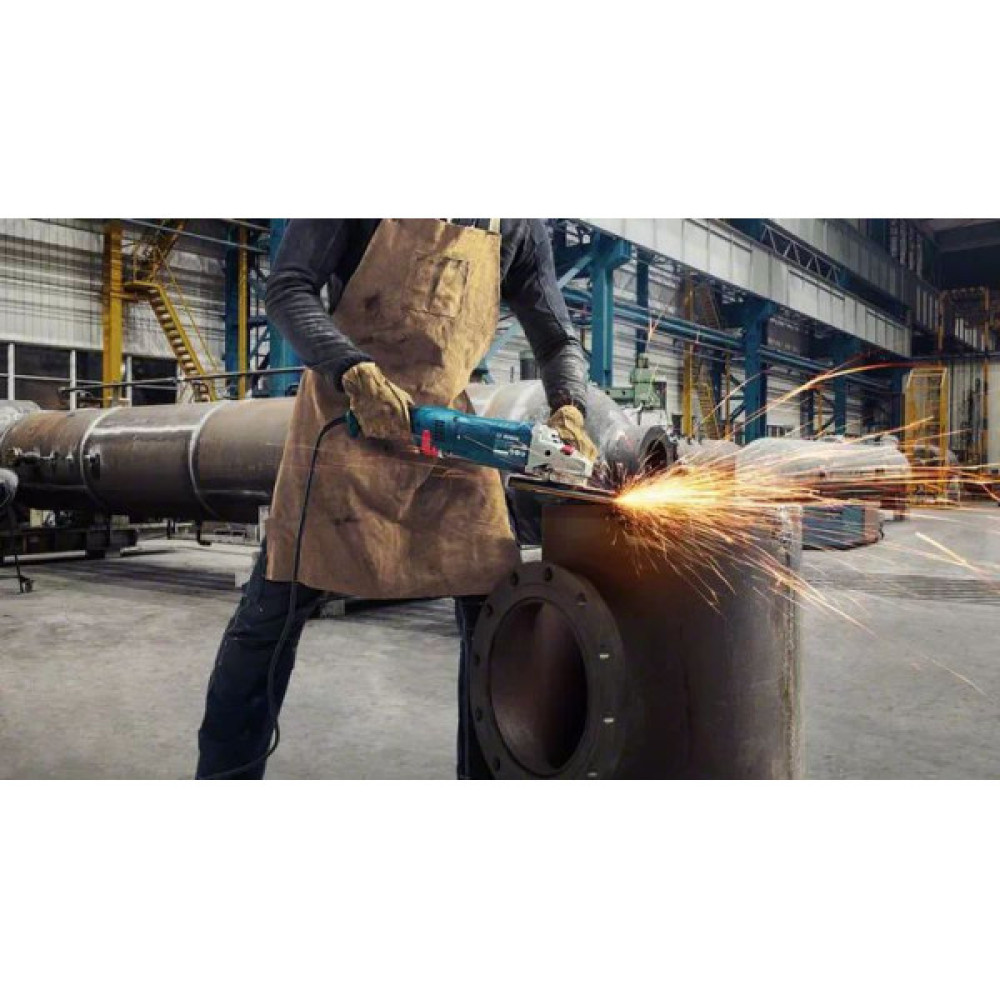 Шліфмашина кутова Bosch Professional GWS 24-230 JZ 230мм 2400Вт 6500об/хв 5.8кг плавн. пуск із системою захисту від пилу Cyclone Tech