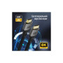 Кабель мультимедійний HDMI M to HDMI M 2.0m V2.1 8K black ColorWay (CW-CBHD088-BK)