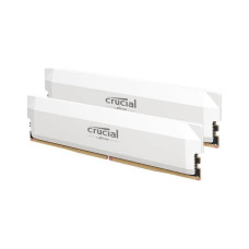 Модуль пам'яті для комп'ютера DDR5 64GB (2x32GB) 6000 MHz Crucial Pro Wite Micron (CP2K32G60C40U5W)