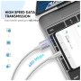 Дата кабель USB 2.0 AM to USB-C 1.5m 3.0A 18W US288 White Ugreen (60132)