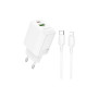 Зарядний пристрій BOROFONE BN29 Fuente 1xUSB-C PD30W + 1xUSB QC3.0 + cable USB-C to Lightning White (6941991120336) Зарядний пристрій BOROFONE BN29 Fuente 1xUSB-C PD30W + 1xUSB QC3.0 + cable USB-C to Lightning White (6941991120336)