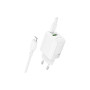 Зарядний пристрій BOROFONE BN29 Fuente 1xUSB-C PD30W + 1xUSB QC3.0 + cable USB-C to Lightning White (6941991120336) Зарядний пристрій BOROFONE BN29 Fuente 1xUSB-C PD30W + 1xUSB QC3.0 + cable USB-C to Lightning White (6941991120336)