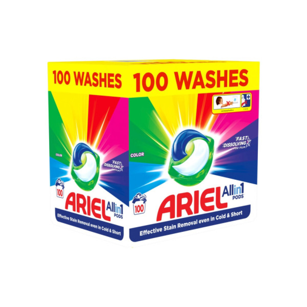 Капсули для прання Ariel Pods Все-в-1 Color 100 шт. (8700216580885)