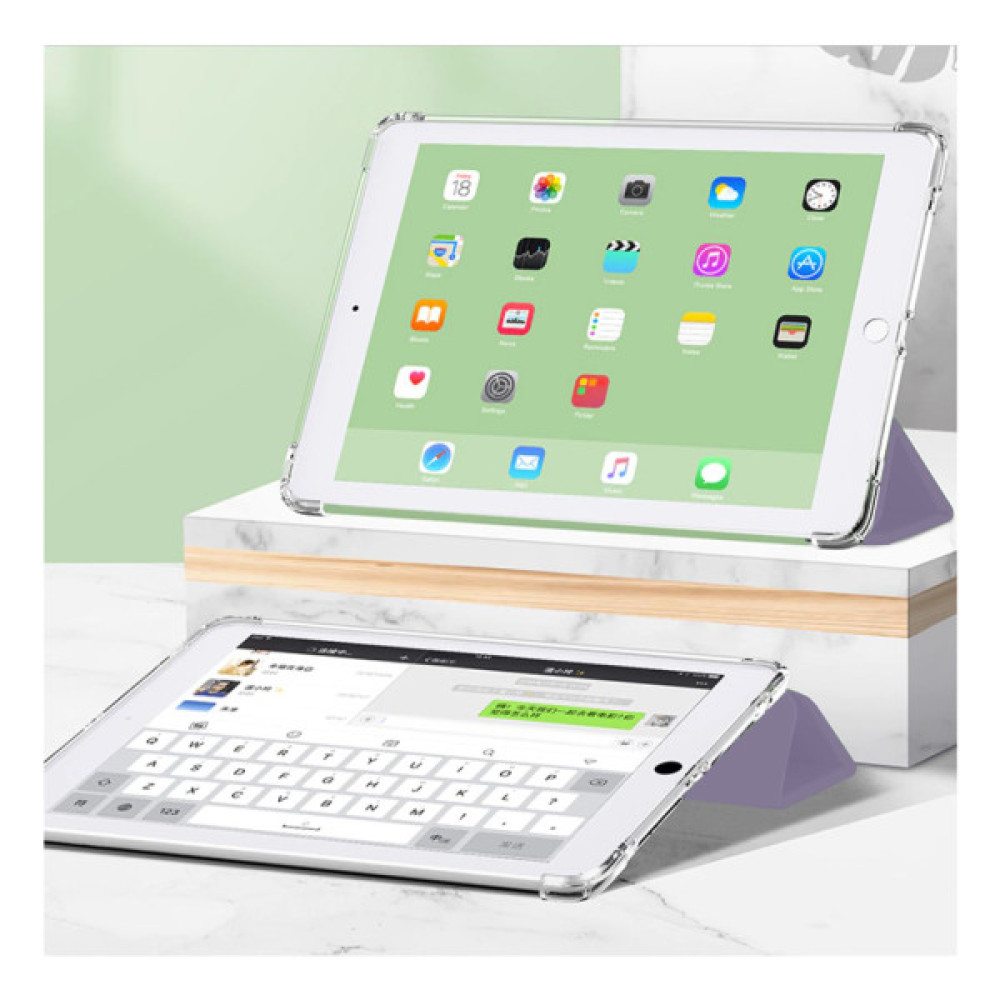 Чохол до планшета BeCover Tri Fold Soft TPU Apple iPad mini 6 2021 Purple (706725) Чохол до планшета BeCover Tri Fold Soft TPU Apple iPad mini 6 2021 Purple (706725)