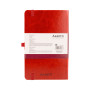 Блокнот Axent Partner Lux, 125х195, 96арк, кл, червоний (8202-06-A) Блокнот Axent Partner Lux, 125х195, 96арк, кл, червоний (8202-06-A)