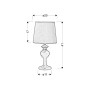 Настільна лампа Candellux 41-11749 BERKANE (41-11749) Настільна лампа Candellux 41-11749 BERKANE (41-11749)