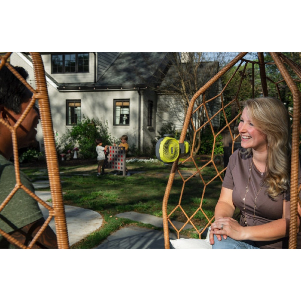 Вентилятор акумуляторний Ryobi ONE+ RCF18-0 18В 3400об/хв 2 швидкості поворотний 0.4кг без АКБ та ЗП