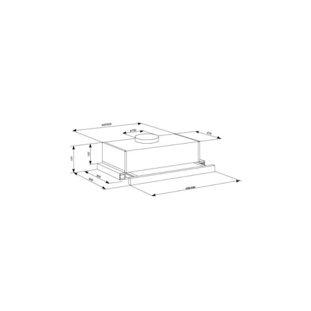 Витяжка кухонна Eleyus Cyclon 700 60 IS (Cyclon70060IS)