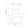 Витяжка кухонна Pyramida NRX 60 (800) SR GBL Витяжка кухонна Pyramida NRX 60 (800) SR GBL