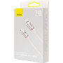 Дата кабель USB 2.0 AM to Lightning 1.2m 2.4A pink Baseus (CAJY001104) Дата кабель USB 2.0 AM to Lightning 1.2m 2.4A pink Baseus (CAJY001104)