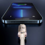 Дата кабель USB 2.0 AM to Lightning 1.2m 2.4A pink Baseus (CAJY001104) Дата кабель USB 2.0 AM to Lightning 1.2m 2.4A pink Baseus (CAJY001104)