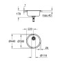 Мийка кухонна Grohe K200, нерж.сталь, кругла, без крила, 440x440x178мм, чаша - 1, врізна, нержавіюча сталь Мийка кухонна Grohe K200, нерж.сталь, кругла, без крила, 440x440x178мм, чаша - 1, врізна, нержавіюча сталь