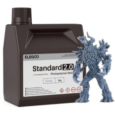 Фотополімерна смола ELEGOO Resin, Standard 2.0 2кг,grey (50.103.0126) Фотополімерна смола ELEGOO Resin, Standard 2.0 2кг,grey (50.103.0126)