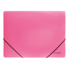 Папка на резинках Economix А4 фактура "помаранч", рожева (E31633-09)