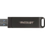 USB флеш накопичувач Patriot 128GB Rage R550 Matte Black USB 3.2/Type-C (PE128GR550DSAD)