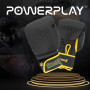 Боксерські рукавички PowerPlay 3021 Ukraine Чорно жовті 8 унцій (PP_3021_8oz_Black/Yellow)