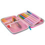 Пенал Cool For School 1 відділення з органайзером рожевий (QT-5627-Pink) Пенал Cool For School 1 відділення з органайзером рожевий (QT-5627-Pink)