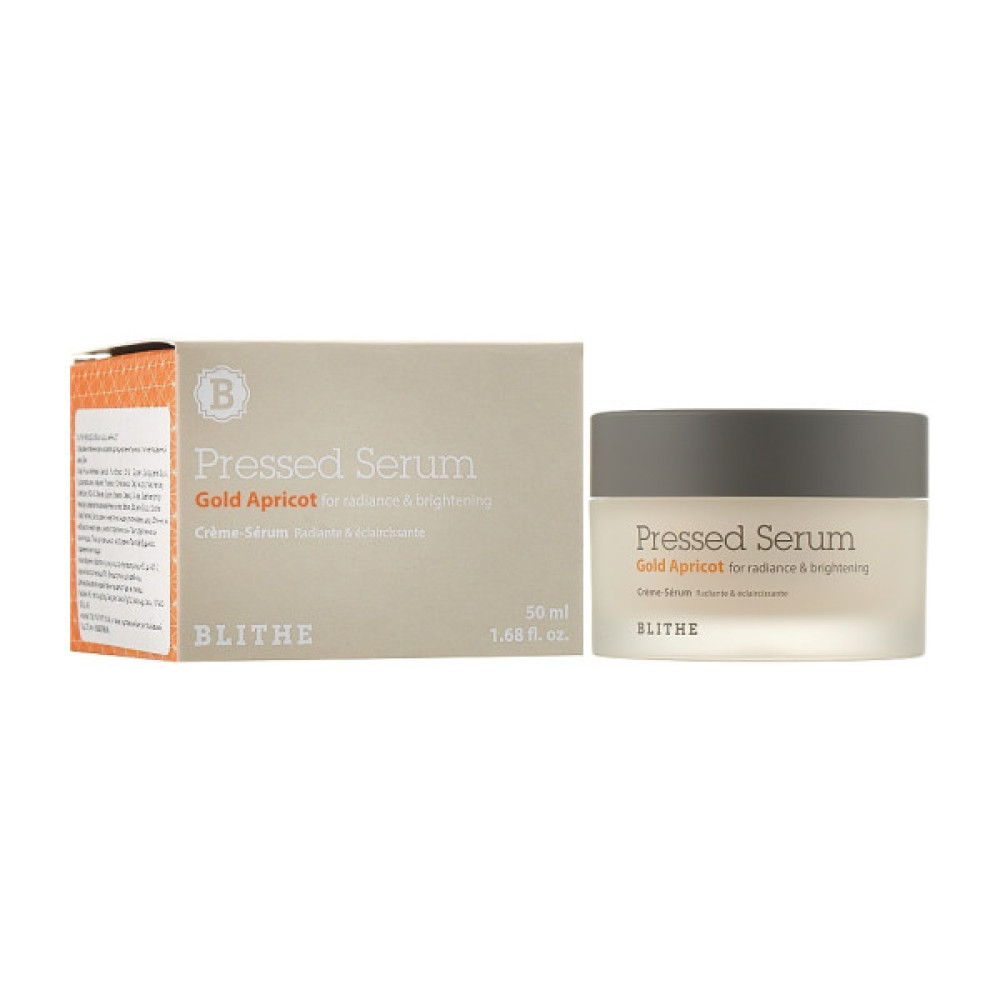 Сироватка для обличчя Blithe Pressed Crystal Gold Apricot Serum Крем 50 мл (8809501660148)