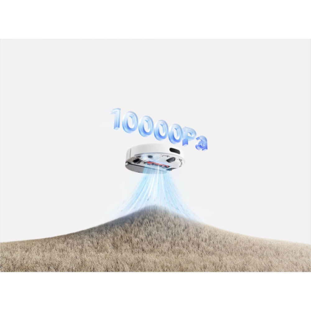 Робот-пилосос Xiaomi H40, h=9.7см, вологе прибирання, конт пил -0.4л, автон. робота до 180хв, білий