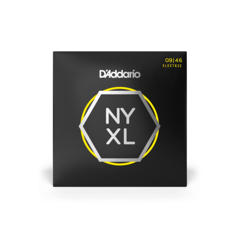Струни для гітари D'Addario NYXL Super Light Top / Regular Bottom (09-46) (NYXL0946)
