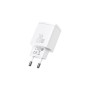 Зарядний пристрій Baseus Compact Quick Charger U+C 20W EU White (CCXJ-B02)