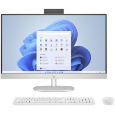Комп'ютер персональний моноблок HP All-in-One 27" FHD IPS AG, Intel U7-155U, 16GB, F512GB, UMA, WiFi, кл+м, DOS, білий