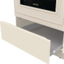 Плита Gorenje комбінована, 70л, 50x60см, дисплей, газ-контроль, чавун, слонової кістки