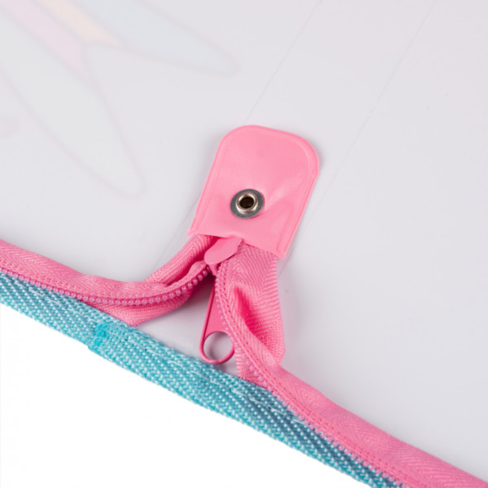 Папка для зошитів Yes пластикова на блискавці Pusheen Stormy В5 (492204)