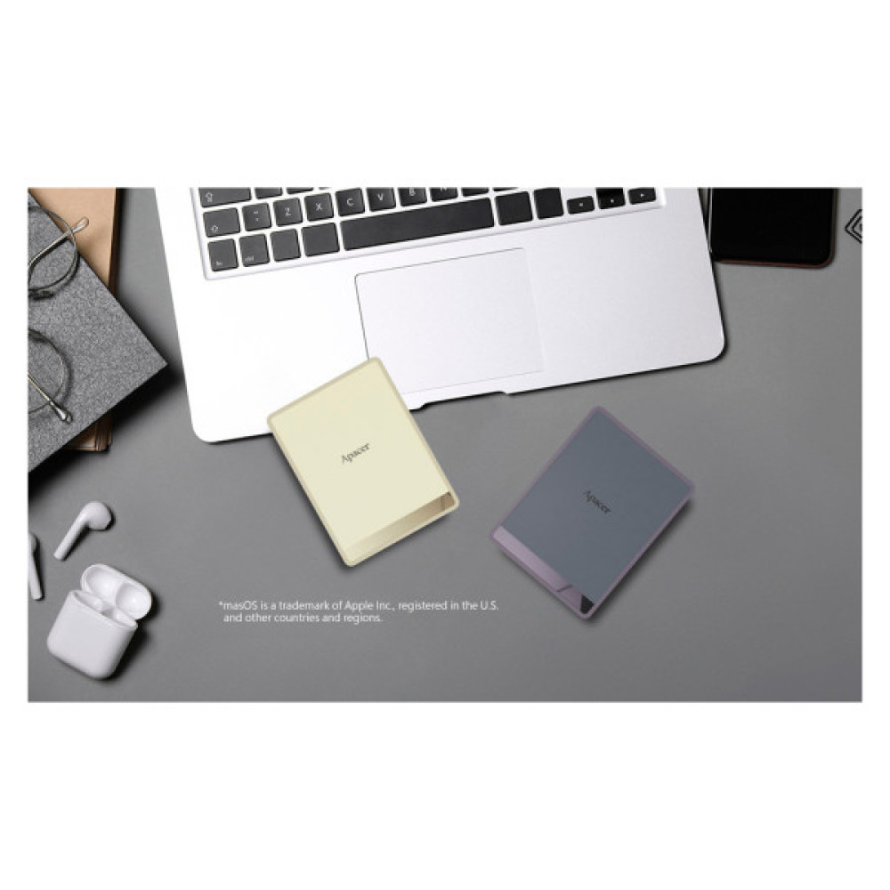 Накопичувач SSD USB Type-C 1TB Apacer (AP1TBAS724C-1)