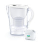 Фільтр-глечик Brita Marella Memo MXPro 2.4л (1.4л очищеної води) з фільтр-картриджем 3шт, білий