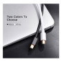 Кабель мультимедійний miniDisplayPort M to HDMI M 1.5m MD101 4K black Ugreen (20848) Кабель мультимедійний miniDisplayPort M to HDMI M 1.5m MD101 4K black Ugreen (20848)