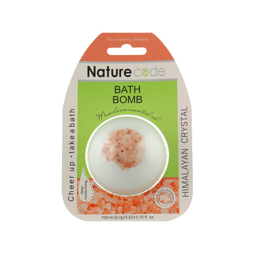 Бомбочка для ванни Nature Code Himalayan Crystal 100 г (4820205302671)