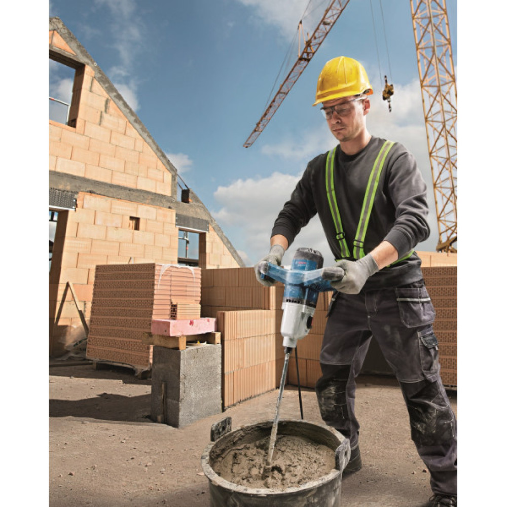 Міксер будівельний Bosch Professional GRW 140 1400Вт 480-750об·хв М14 4.2кг