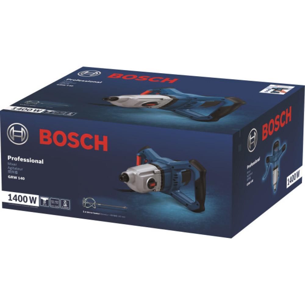 Міксер будівельний Bosch Professional GRW 140 1400Вт 480-750об·хв М14 4.2кг