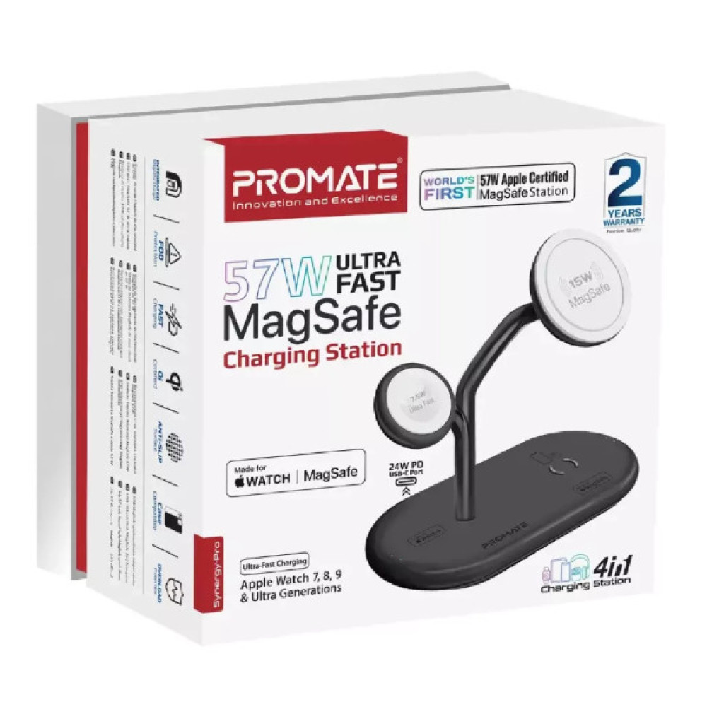 Зарядний пристрій Promate wireless (synergy-pro.black)